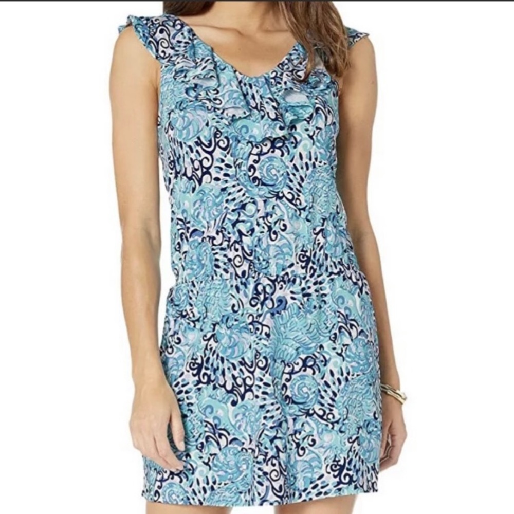 NWT Lilly Pulitzer Alessa romper sz M